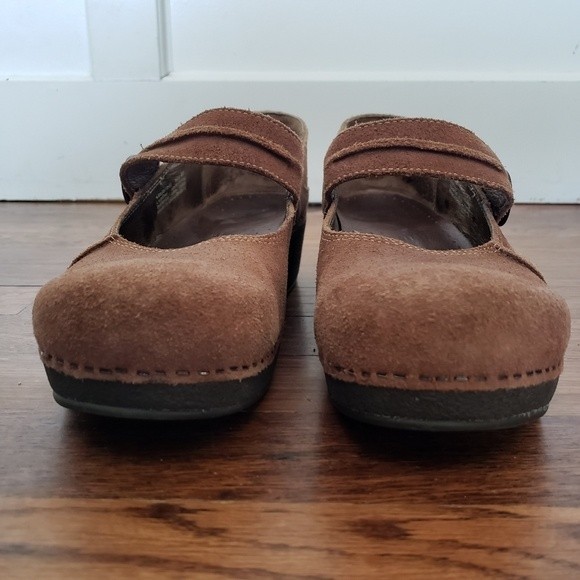 Dansko Women's Crepe Suede Leather Mary Jane Size 41 or 10.5 - Picture 3 of 10